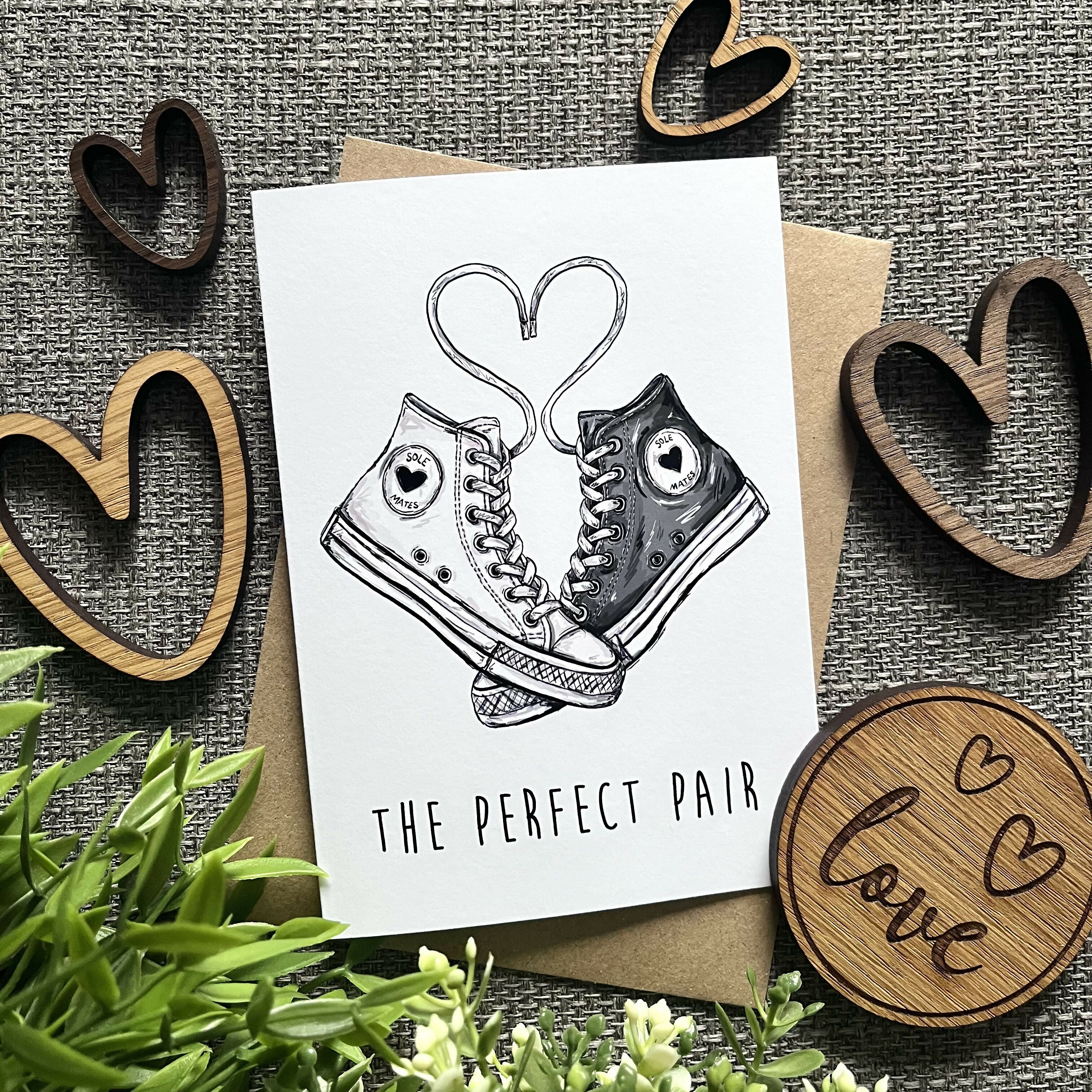Perfect Pair Greetings Card