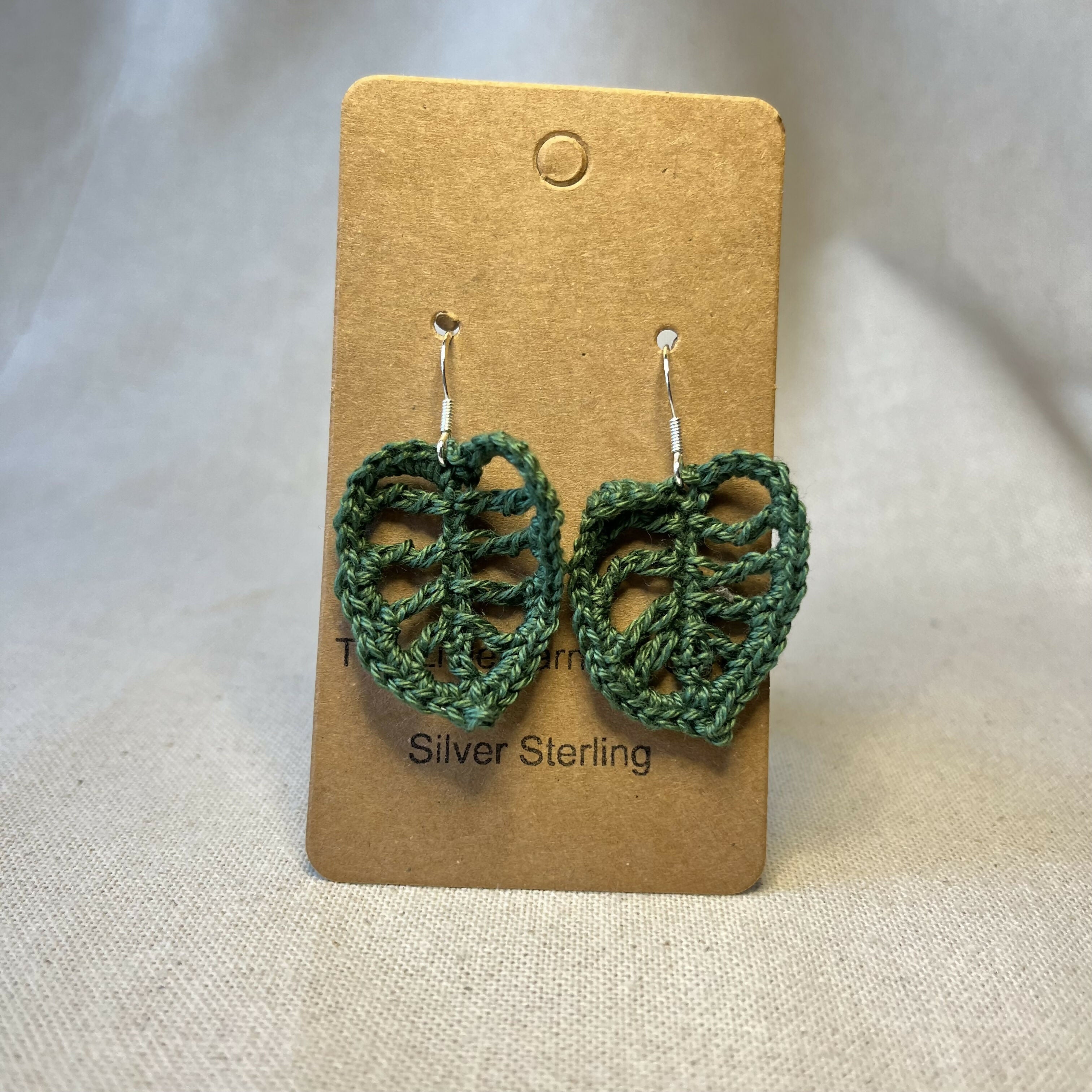 Monstera Leaf Earrings