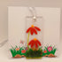 Fused Glass Flower Card