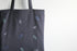 Grey Winter Leaves Tote