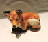 Ceramic Comfy fox sculpture