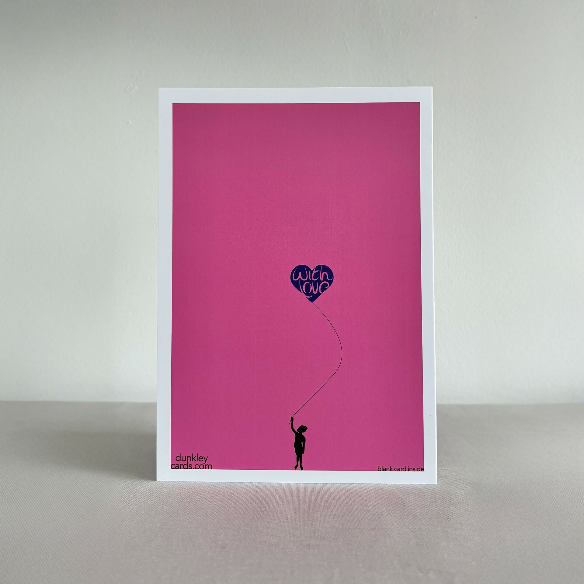 Best Mum Card – Blue Heart Mother’s Day Card