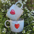 Heart Stoneware Mug