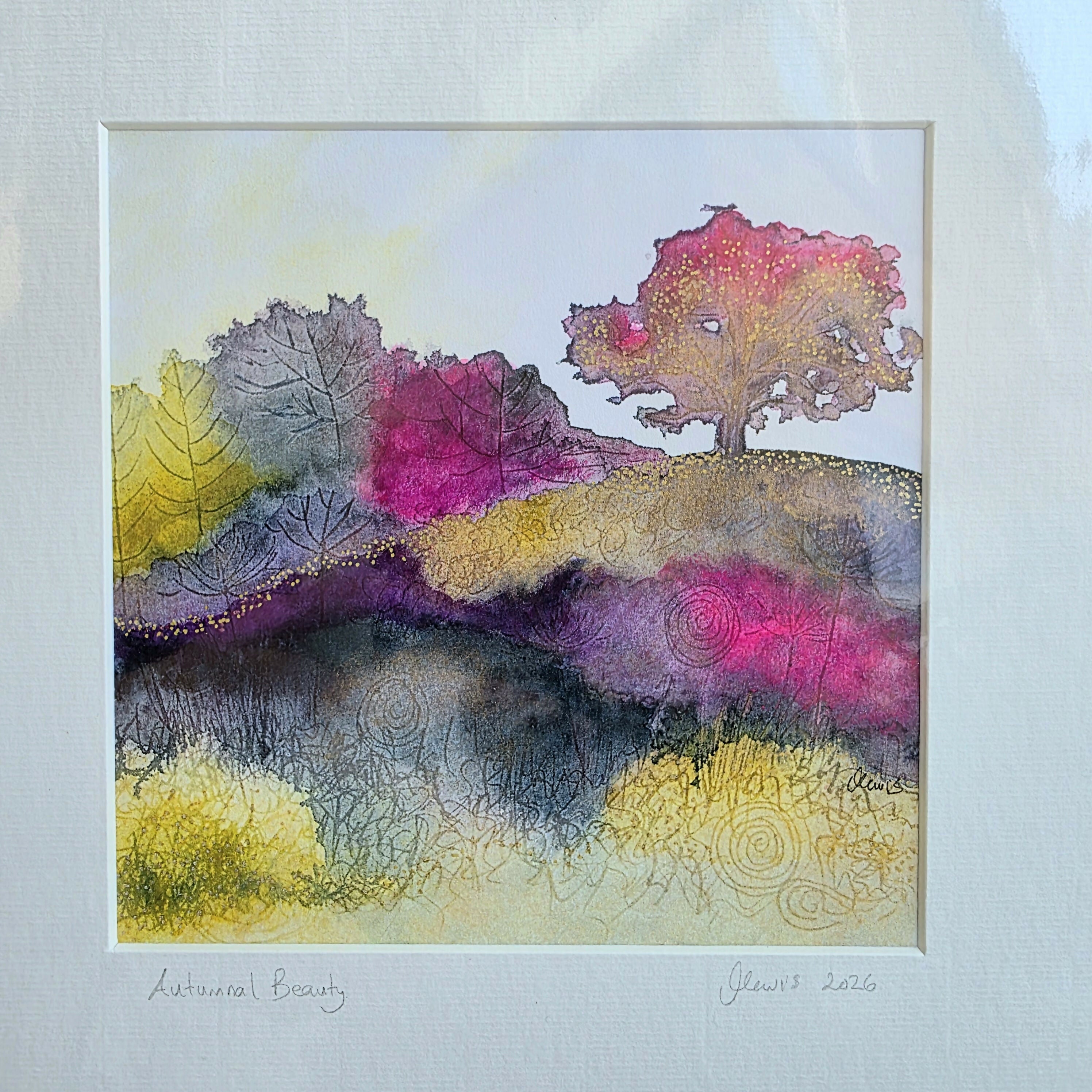 'Autumnal Beauty' - Hand Finished Print