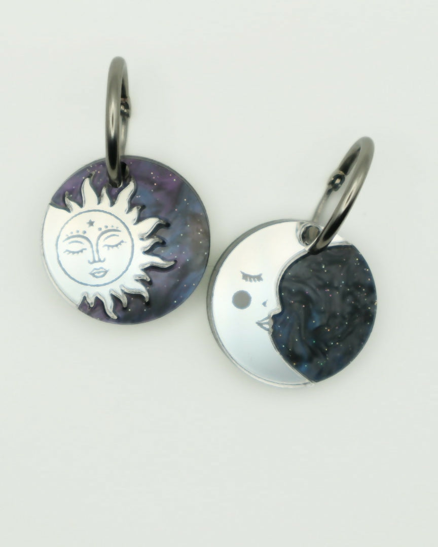 Silver Sun and Moon