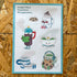 Mugs And Books! Sticker Sheet