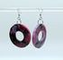 FUN HOOP RESIN EARRINGS