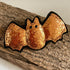 Sparkly Halloween Bat Decorations on Sticks, Handmade Colourful Bat Ornaments With Glitter
