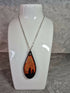 Unique Handcrafted Teardrop Shaped Silhouetted Pendant