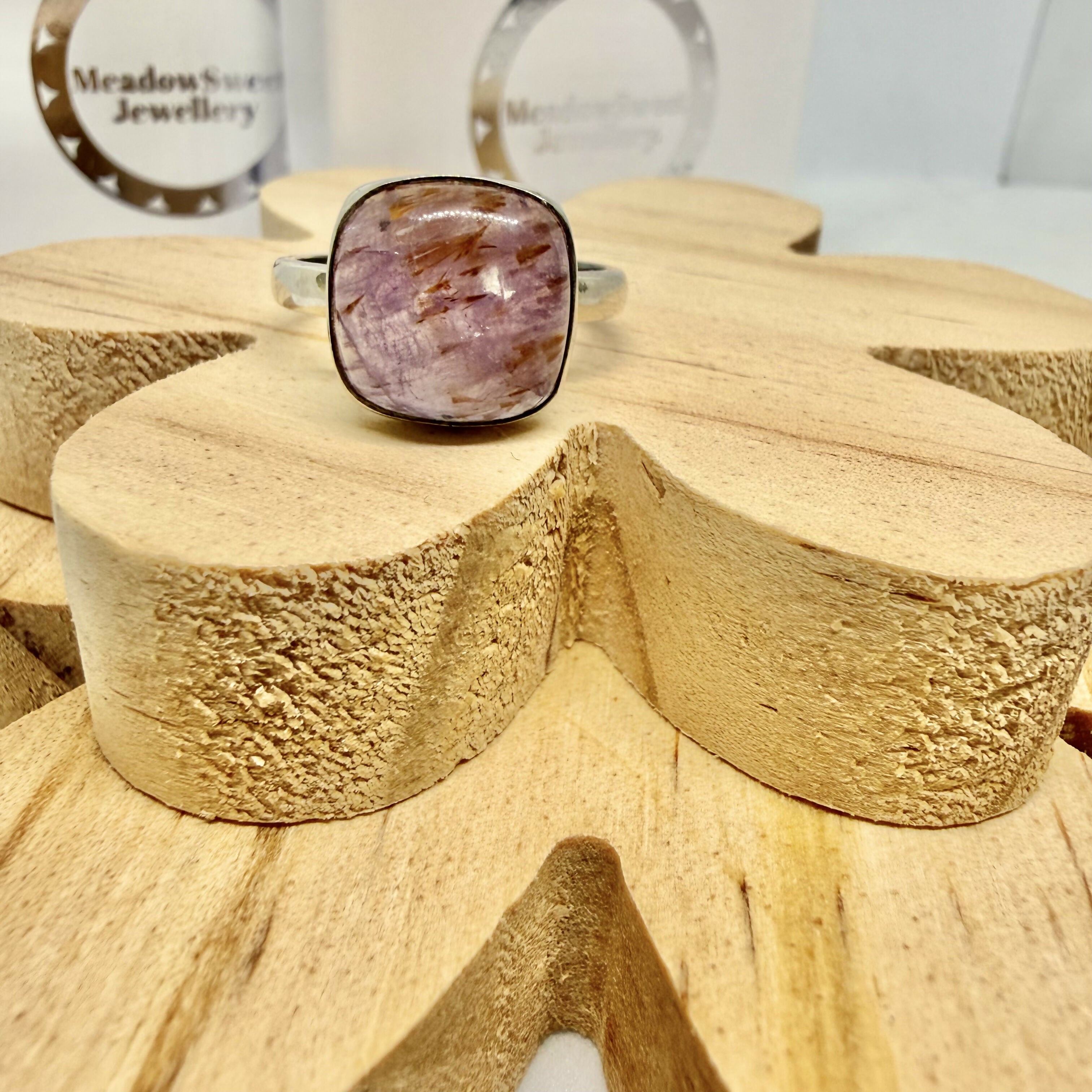 SUPER SEVEN SQUARE RING SIZE R 1/2