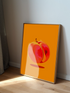 Peach Art Print