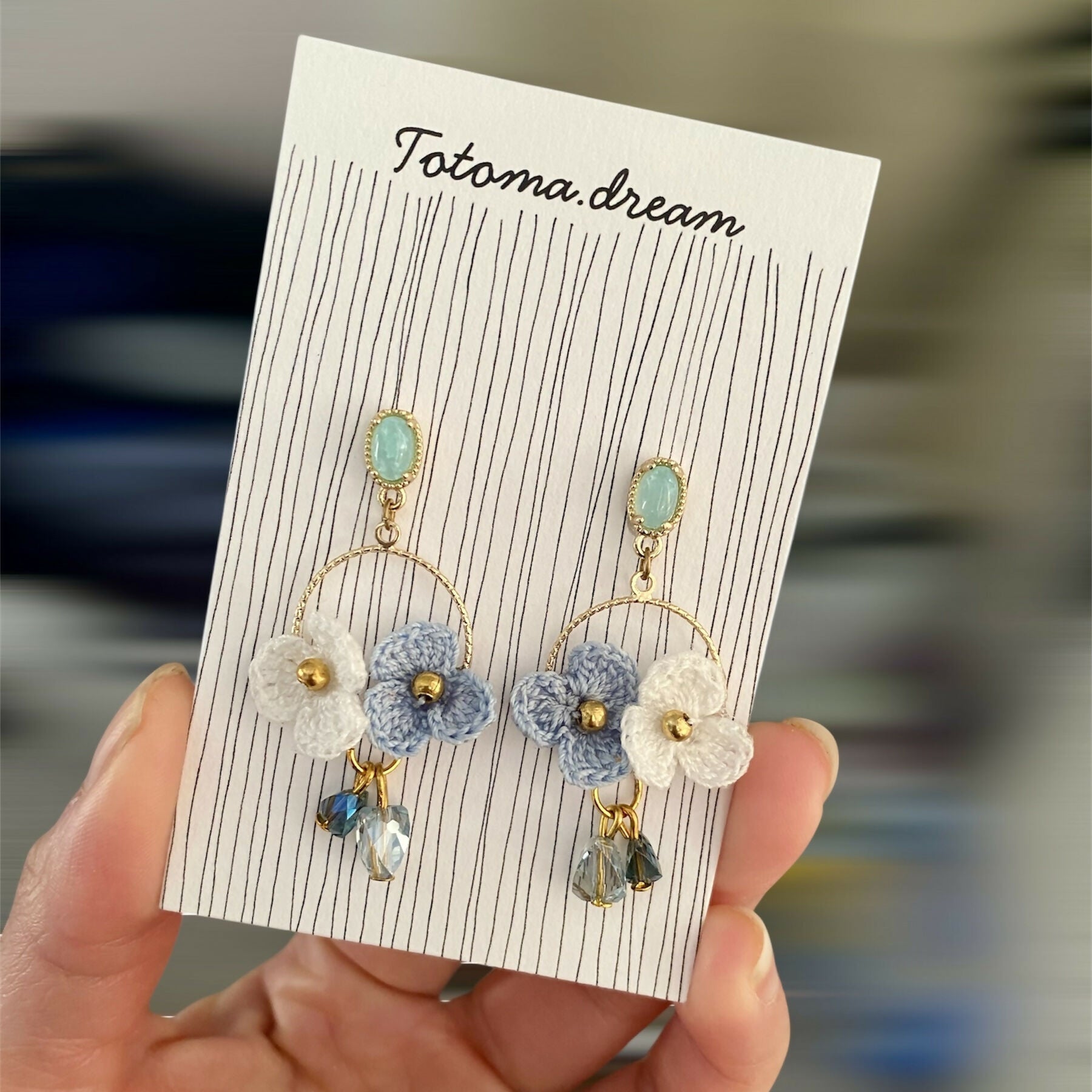 Micro Crochet Earrings