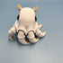 3D Printed LARGE: Articulated Sensory Fidget Animals friends Flapjack (Orange) (Teal/pink/yellow) & (White) 18cm
