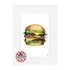 10”x 8” Mounted and Backed Giclée Print of a Cheeseburger