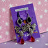 Vampire Bat Dangle Earrings