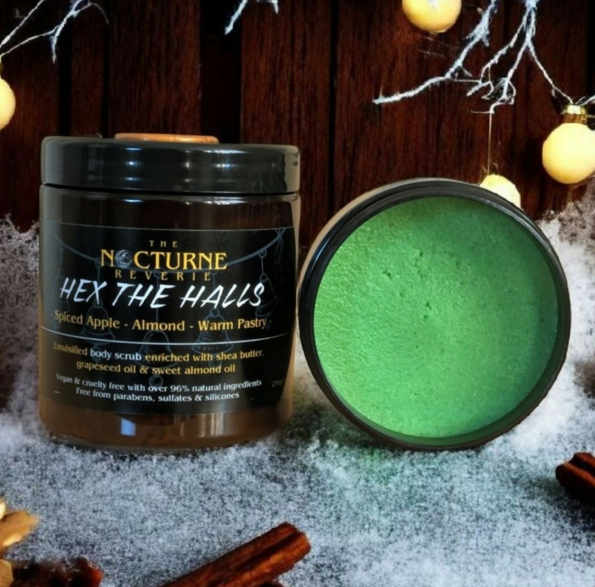 Spiced Apple, Almond, Pastry & Brandy Butter - Emulsified Sugar Body Scrub