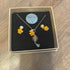 18K Gold Plated Flower Jewellery Set