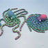 3D Printed LARGE: Articulated Sensory Fidget Animals friends Octopus Purple/Blue/Teal Spectrem 18cm