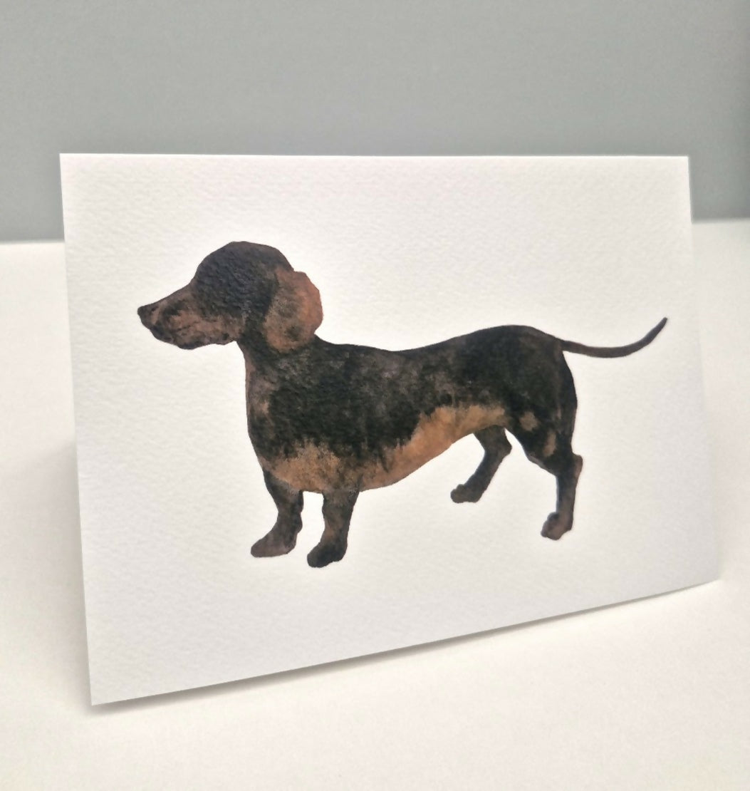 Dachshund Greeting Card