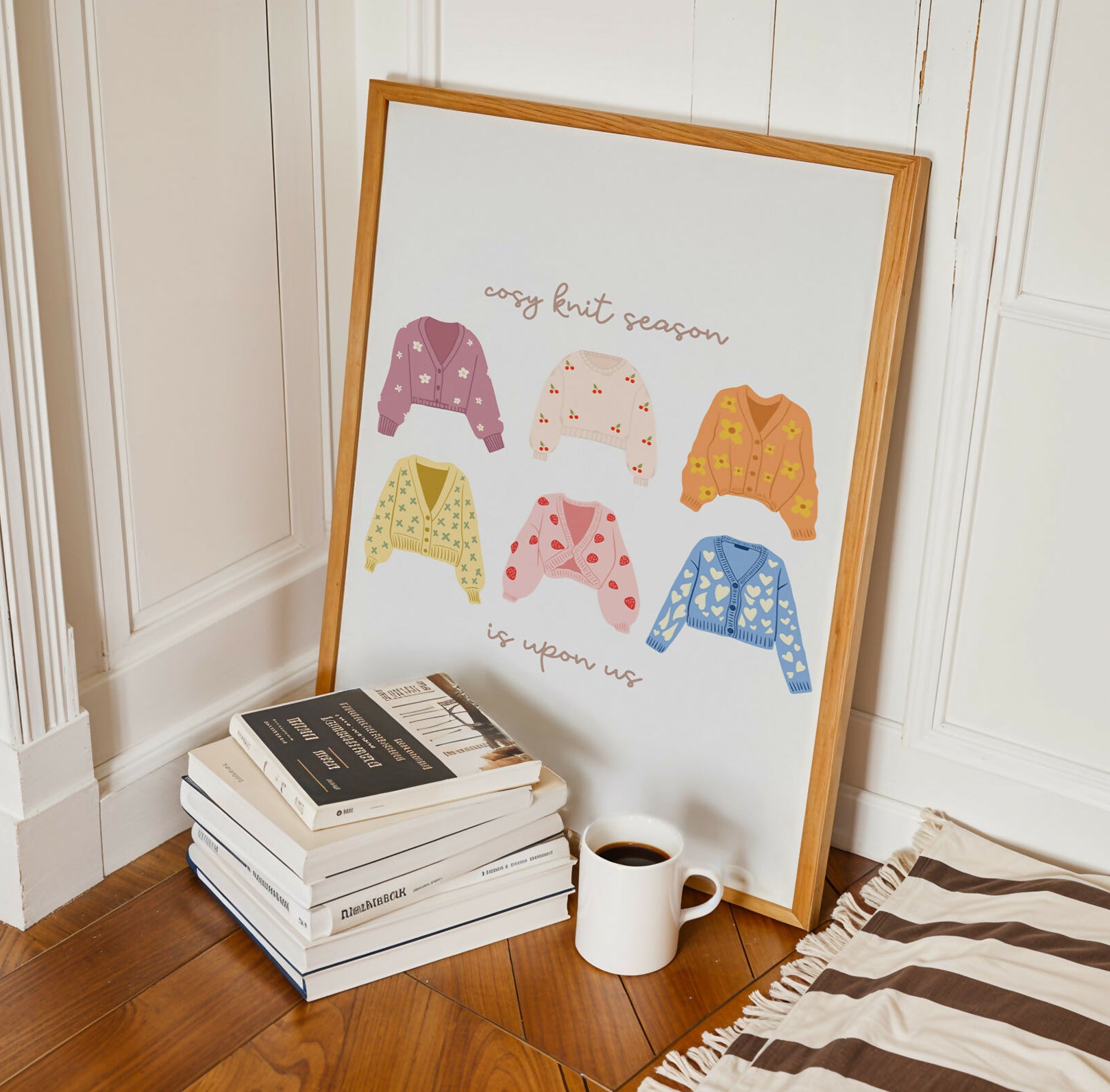 Cosy Knit Jumper Print