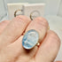 BLUE MOONSTONE OVAL RING SIZE R