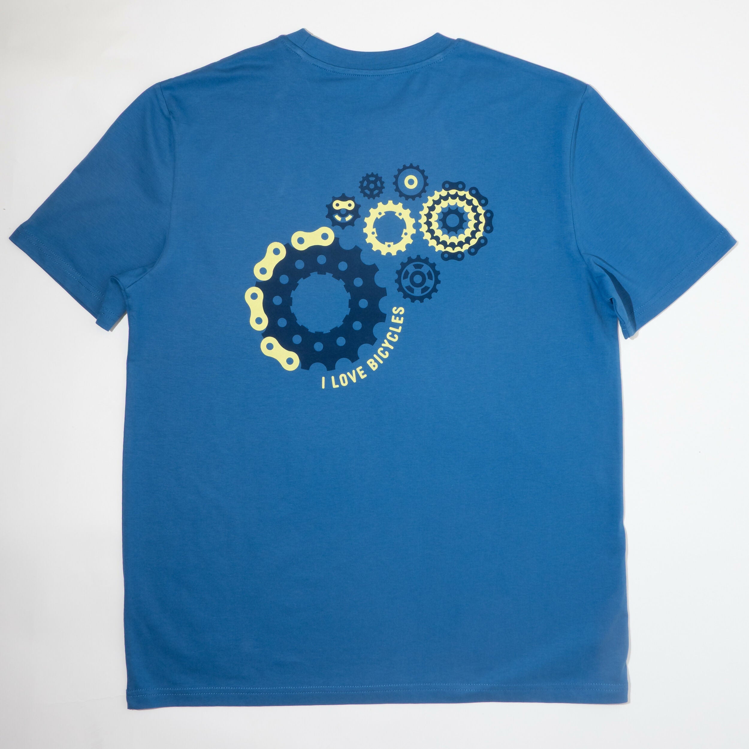 I Love Bicycle Screen Printed T-Shirt