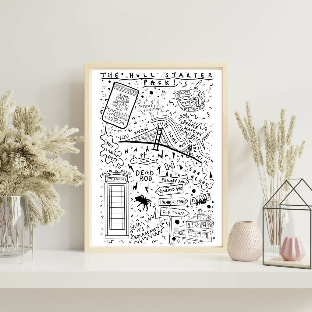 Hull Starter Pack A3 Print