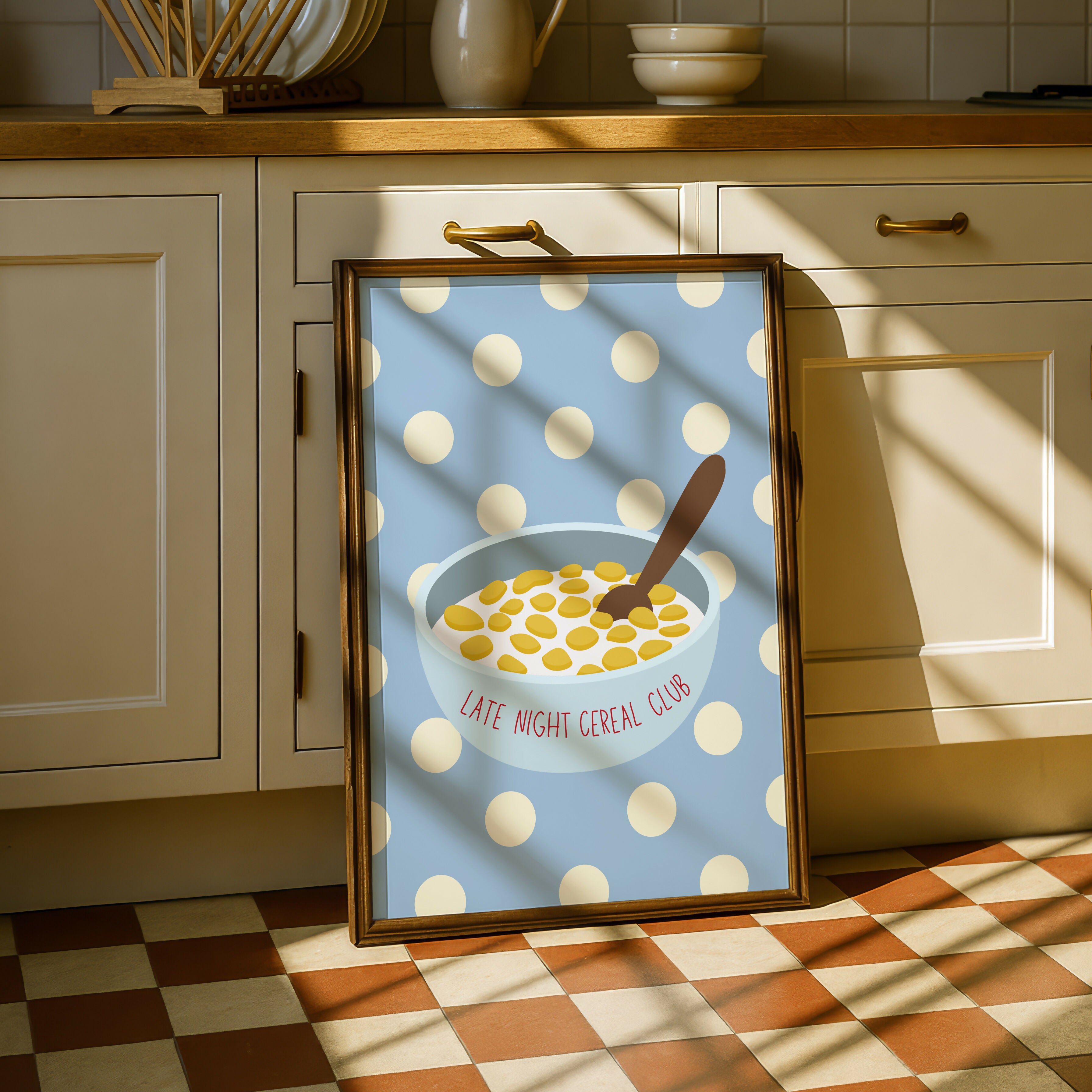 Late Night Cereal Club Print