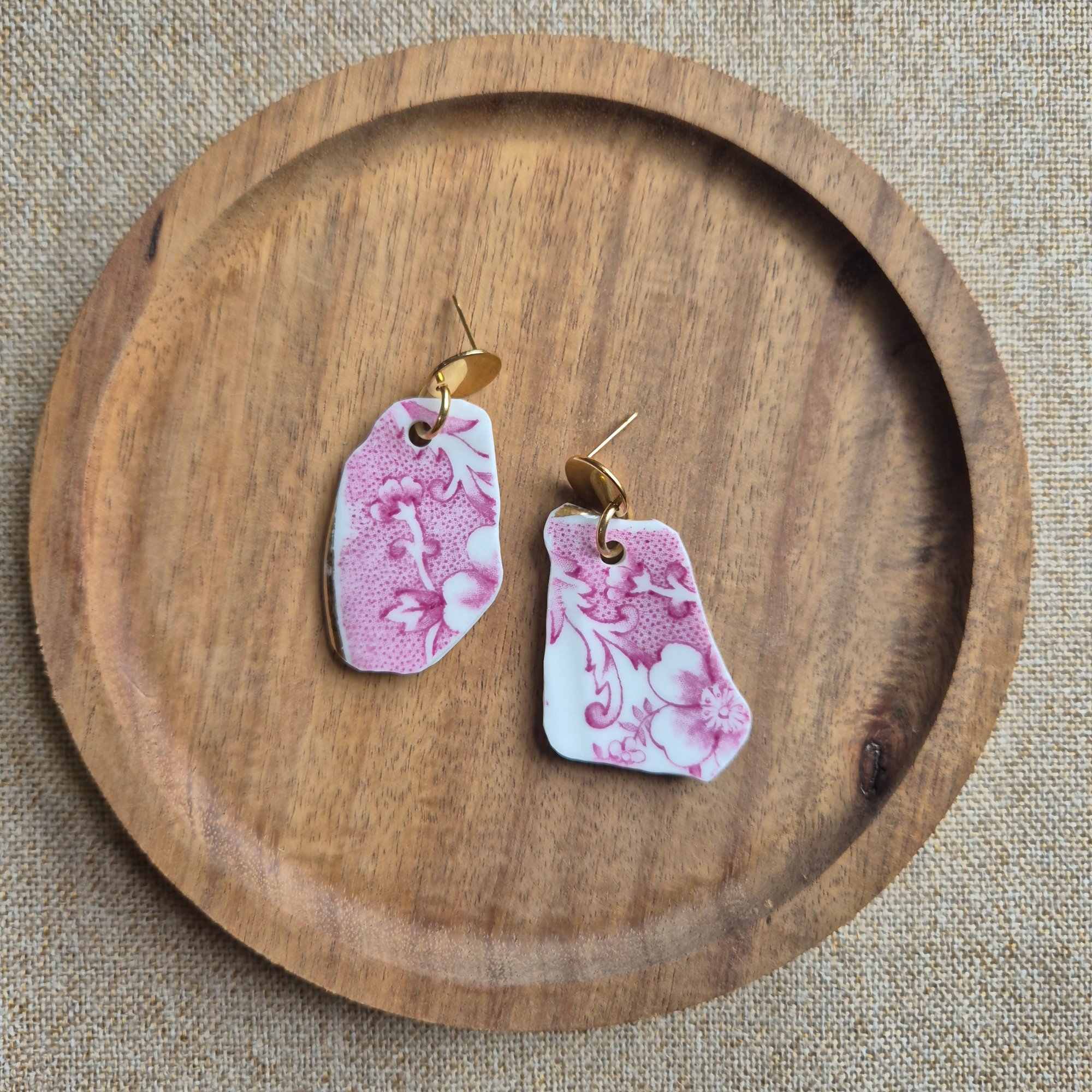 Recycled Ceramic Earring