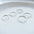Sterling Silver Wave Ring