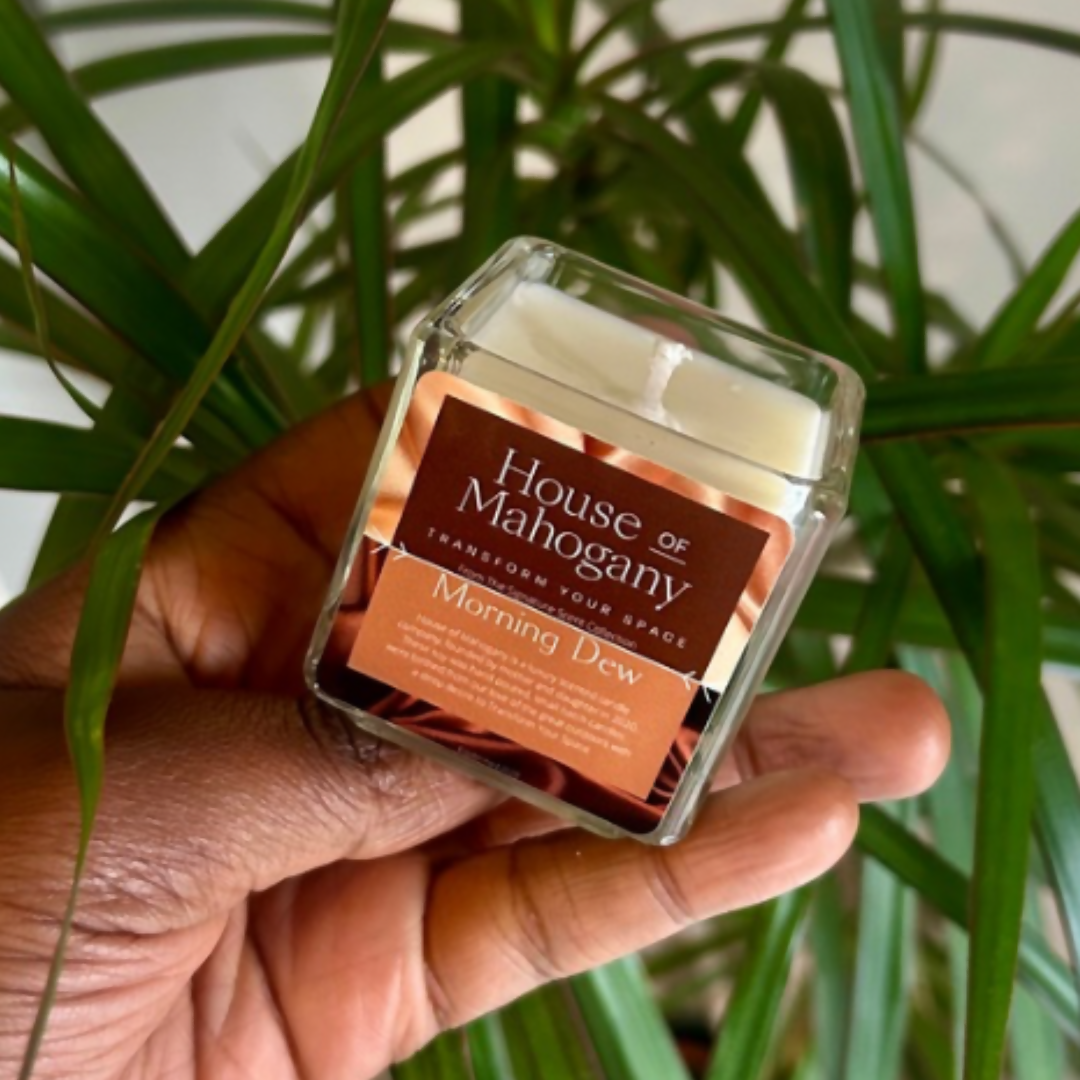 Morning Dew Soy Wax Scented Candle