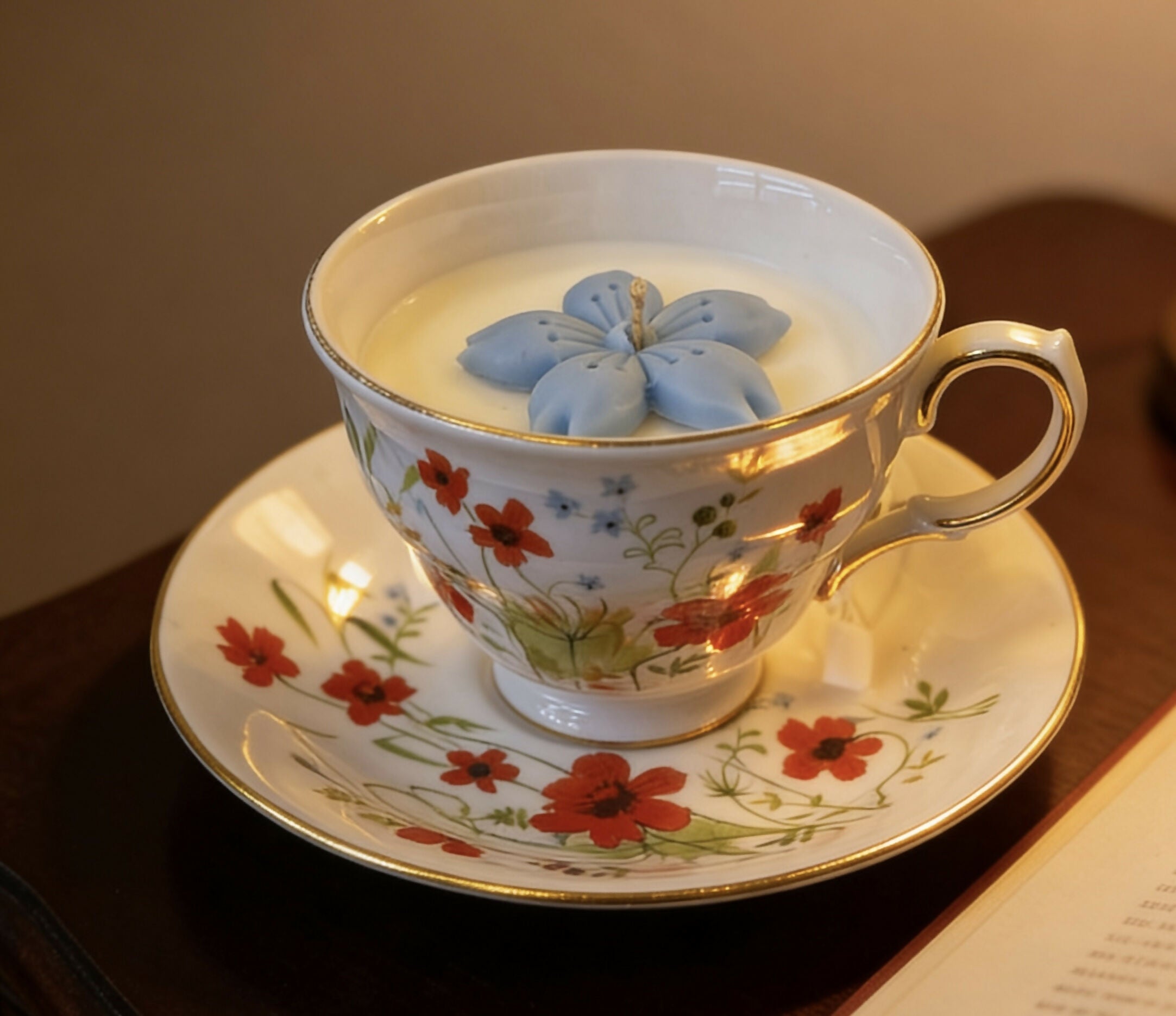 Vintage Teacup Candle