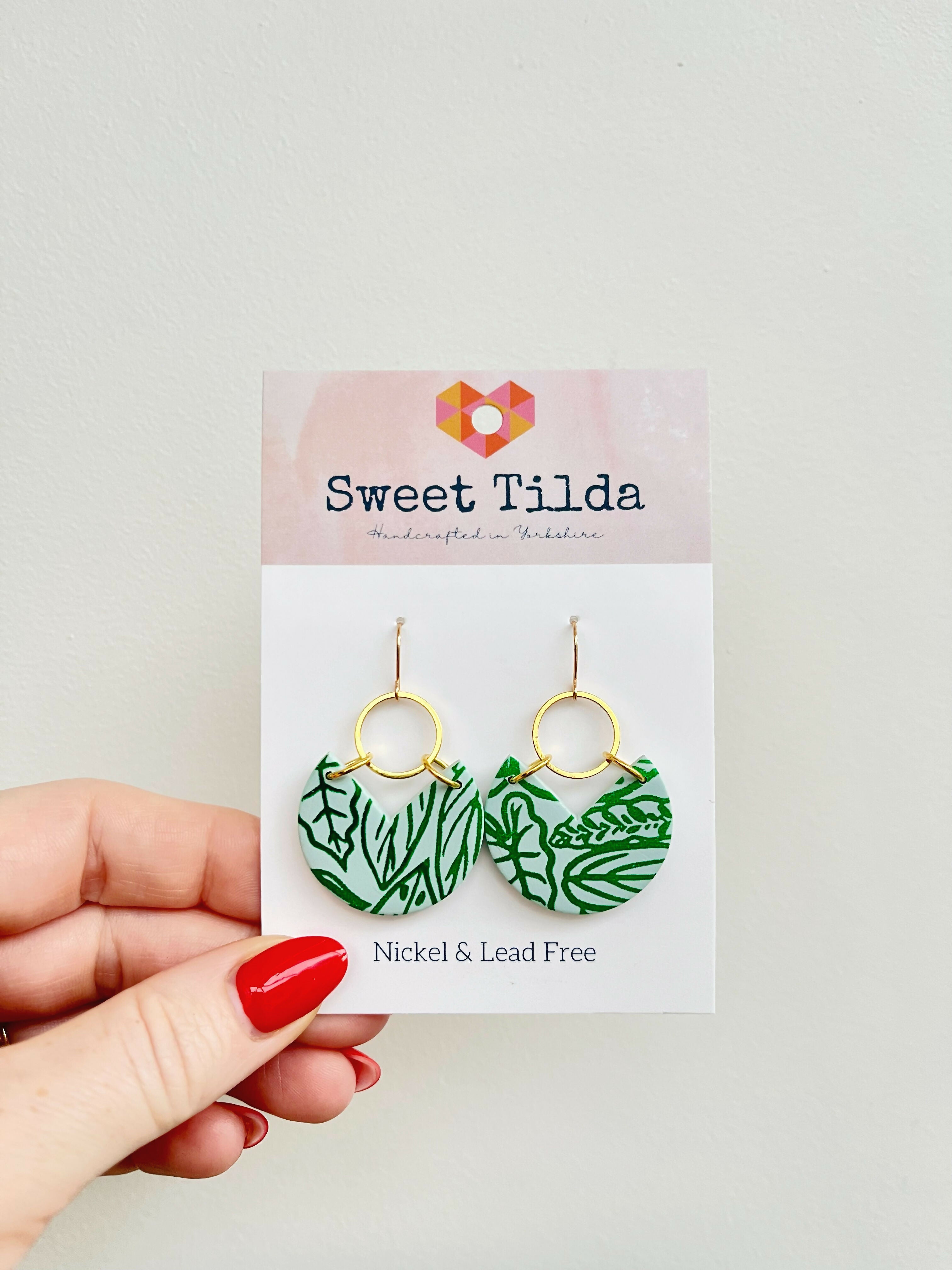 Botanical Statement Earrings