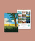 2027 Illustrated Landscapes Calendar A4