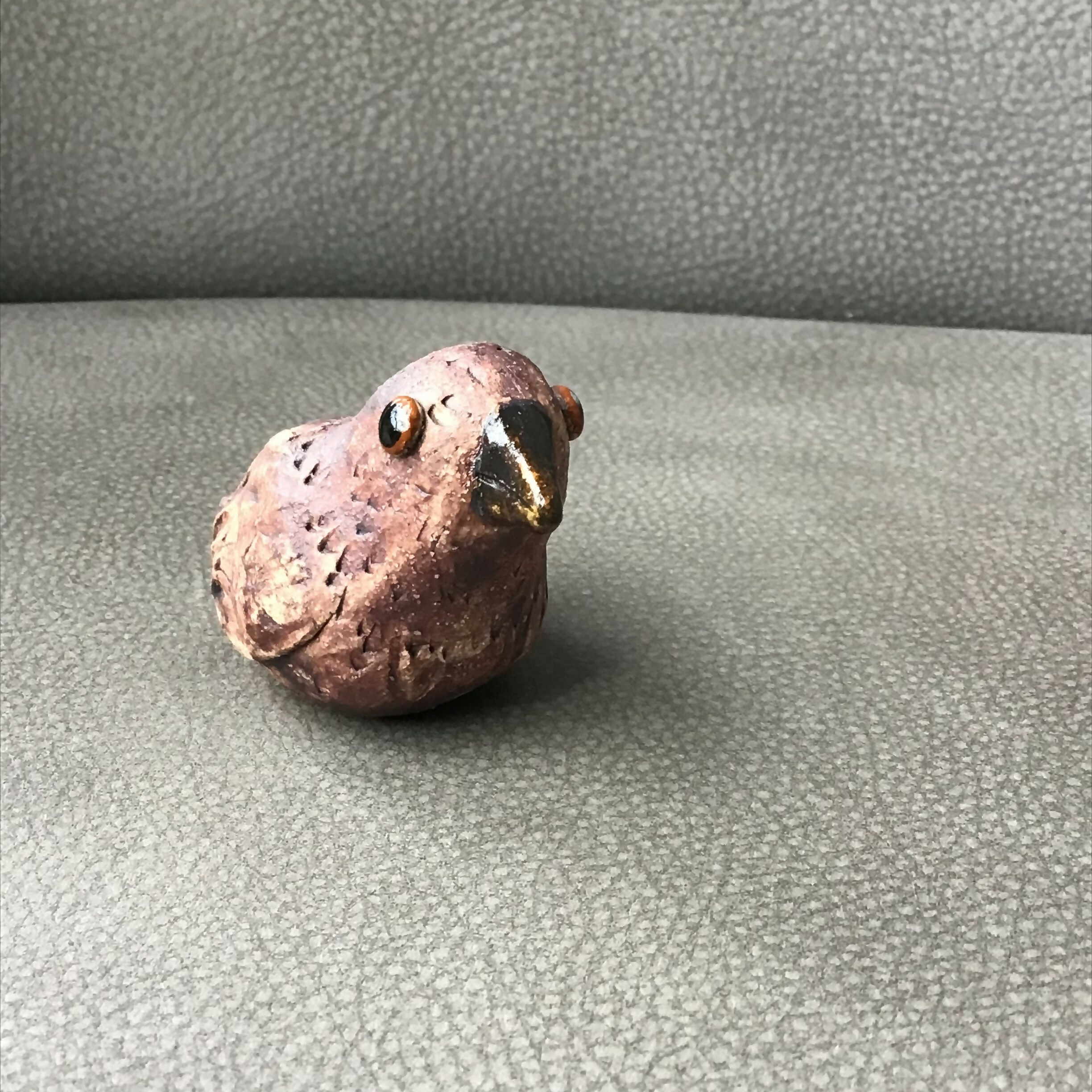 Small Ceramic Bird Sculpture