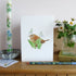 Wren and Snowdrops Greetings Card