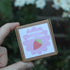 Handmade Polymer Clay Red Strawberry Worry Stone