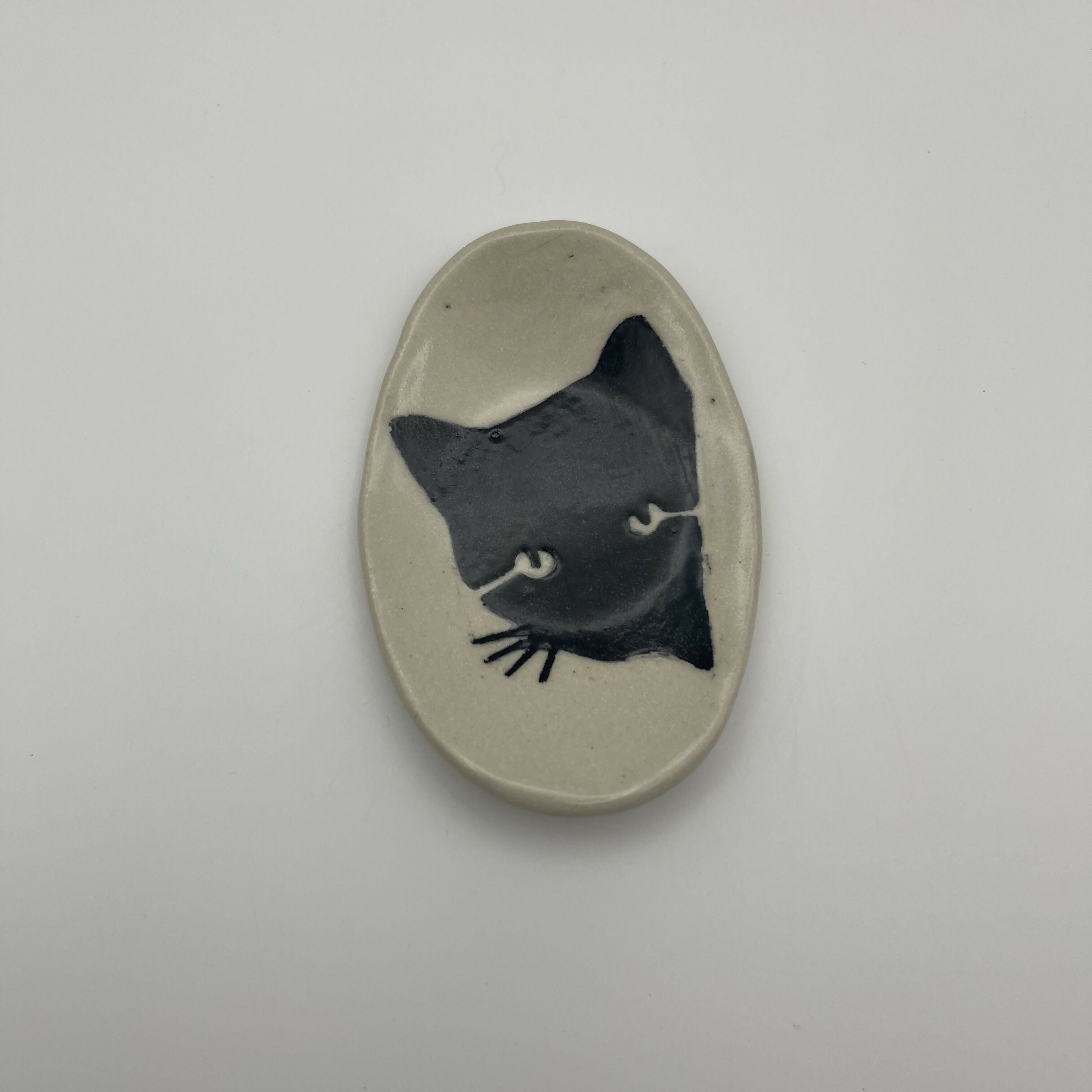 Peeping Cat Trinket Bowl