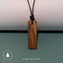 Natural Grain Wood Pendant
