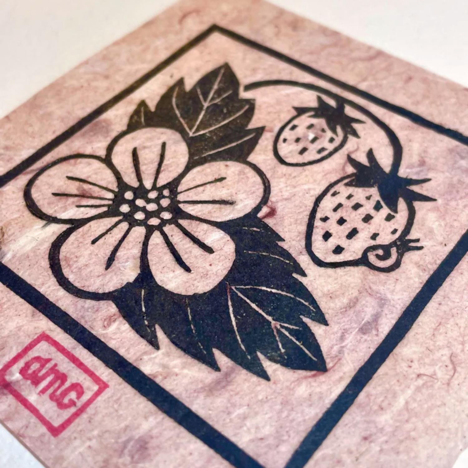 Strawberry Mini Print