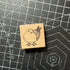 Wooden Stamp – Puffin, Seagull, Penguin 3 × 3 cm