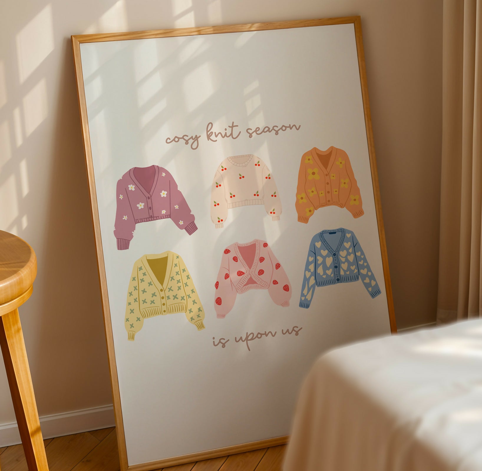Cosy Knit Jumper Print