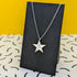 'Fallen Star' Sterling Silver Large Textured Star Pendant
