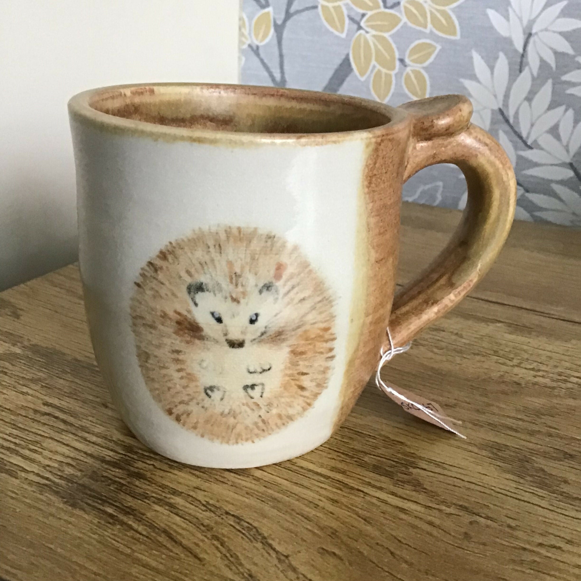Handpainted Hedgehog Mug