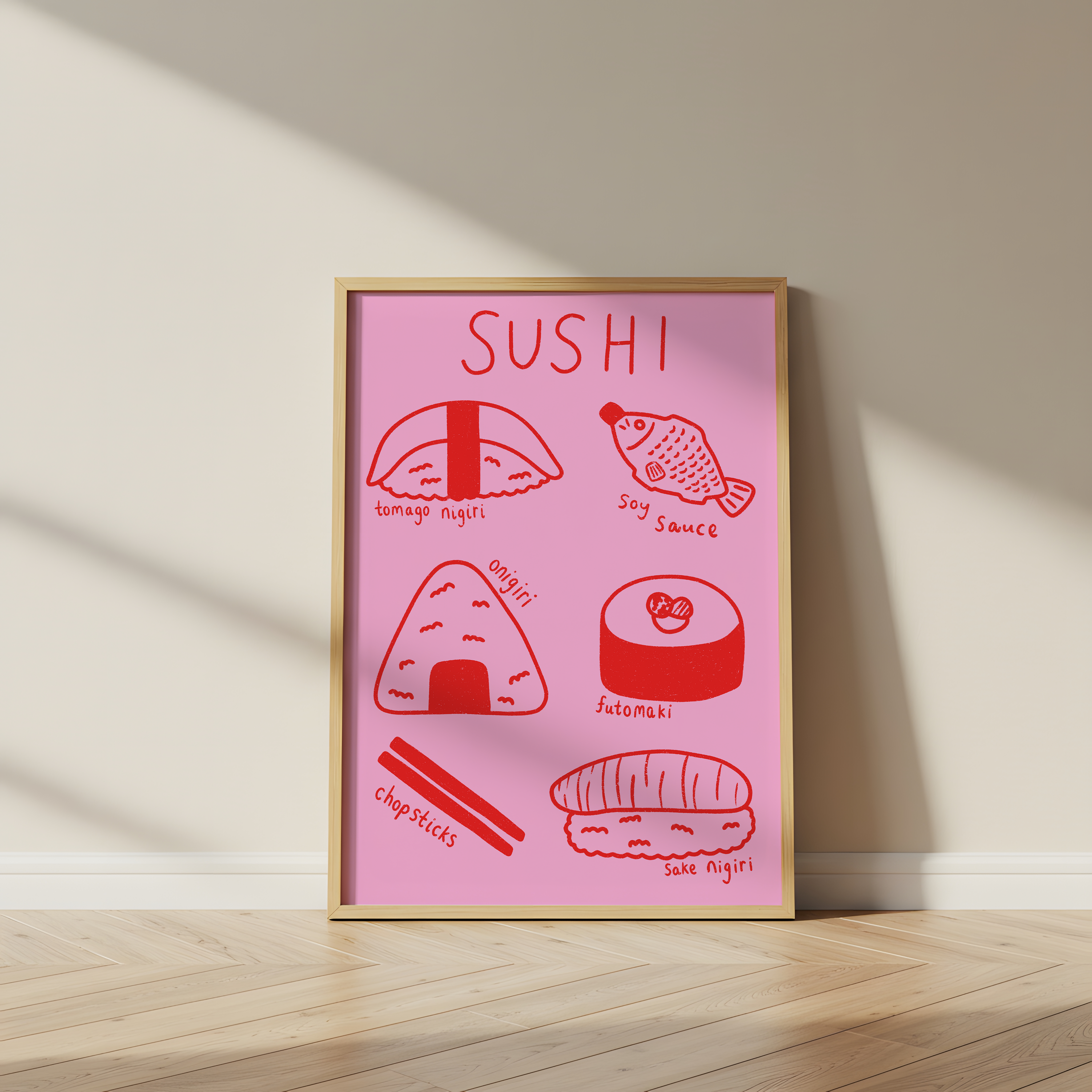 Sushi Print
