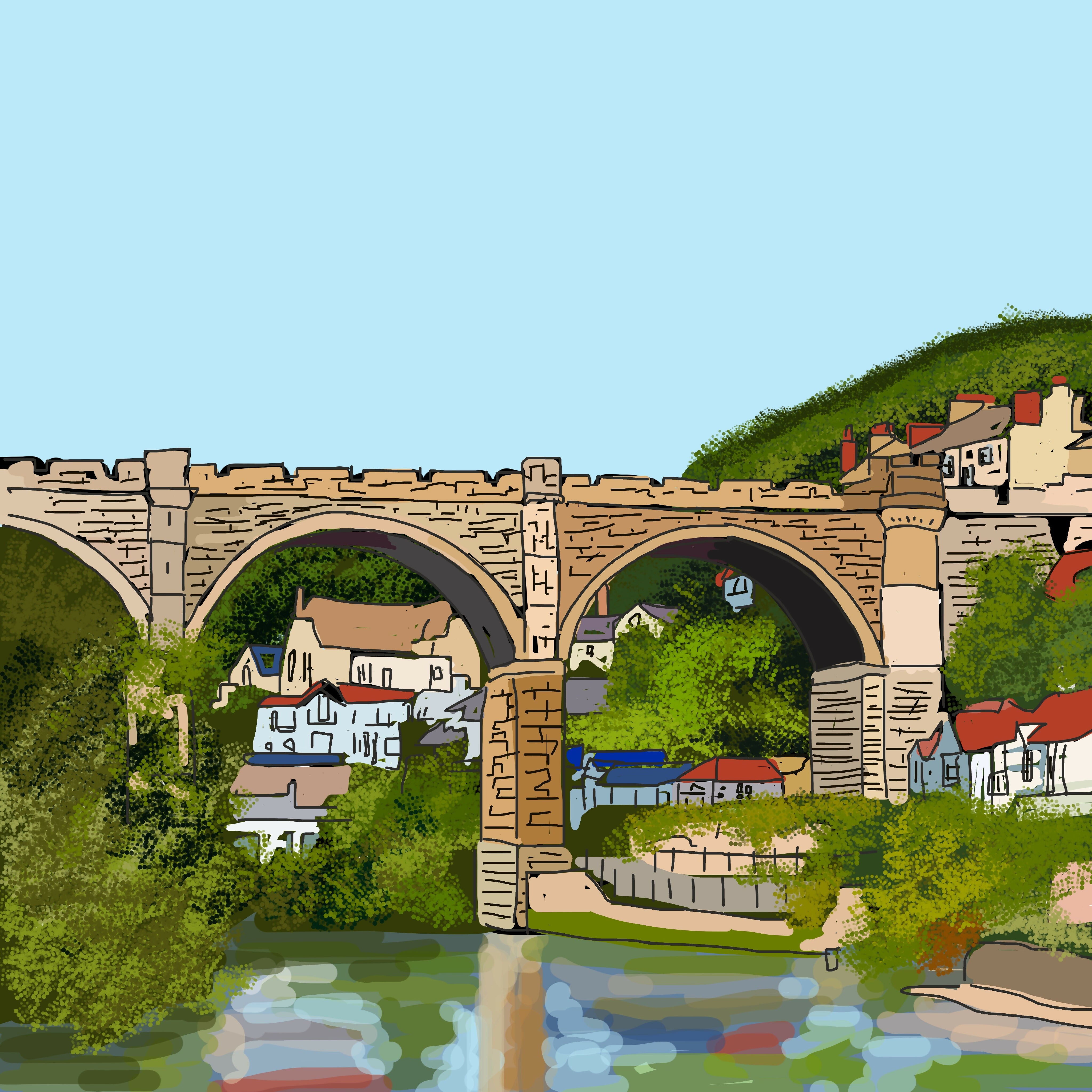 Knaresborough Greetings Card