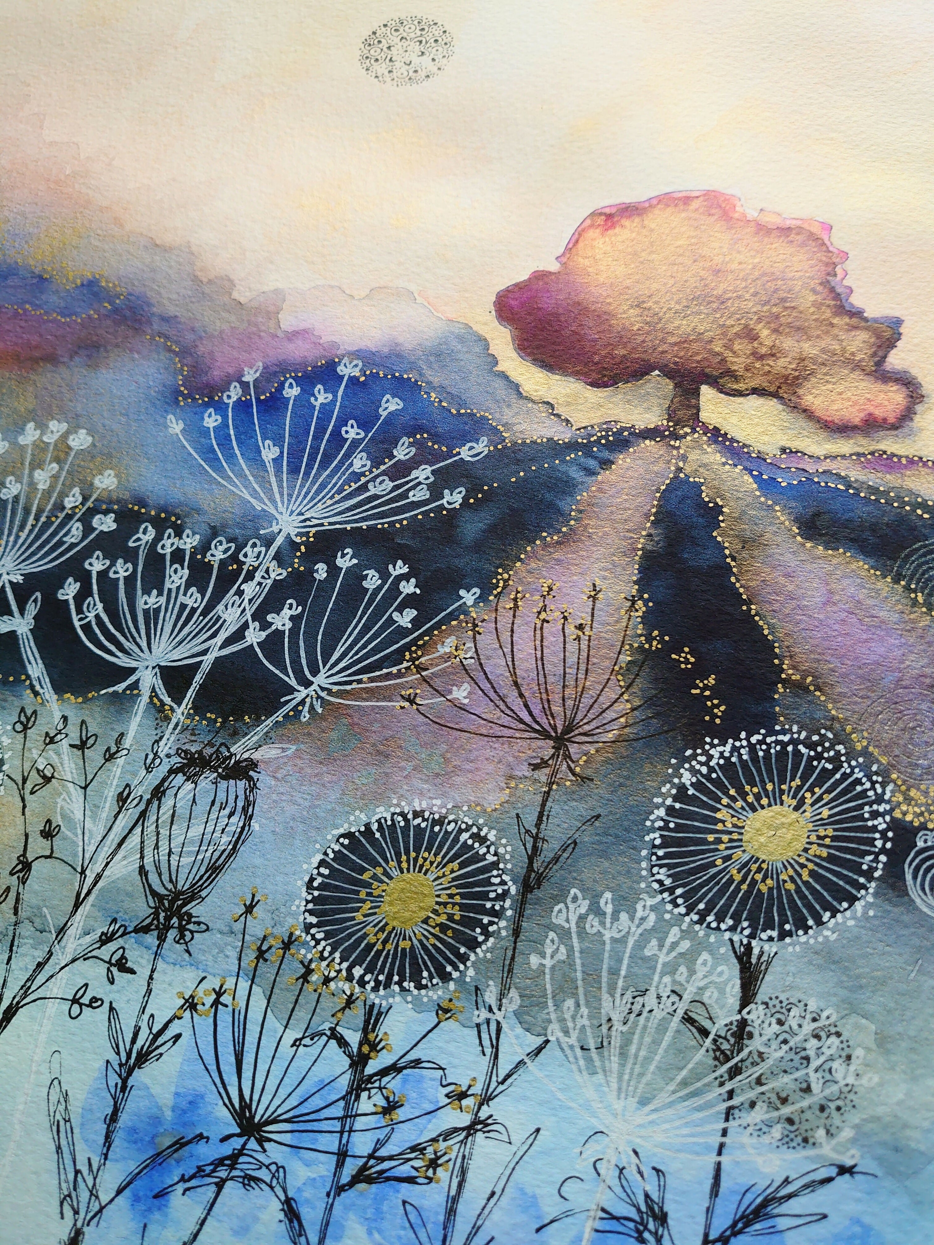 'September Light' Original Mixed Media Painting