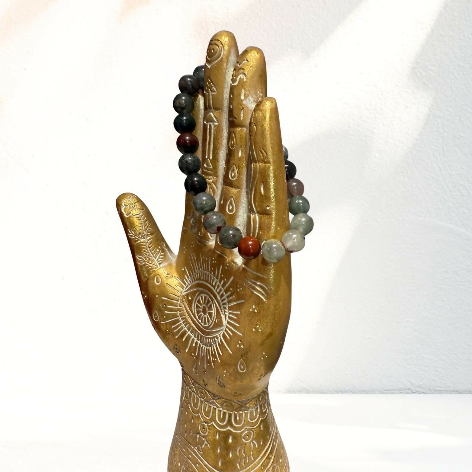 Bloodstone Crystal Bracelet