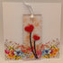 Fused Glass Heart Card