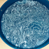 WILD OCEAN Hand Painted Metal Tray